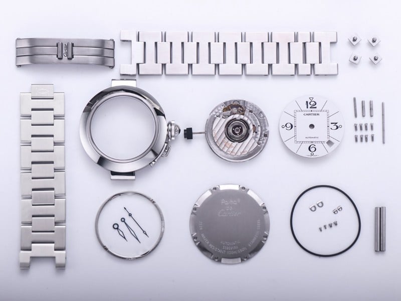 V9Cartier2020 latest Pasha series W31074M7 ladies automatic movement watch review detail shots