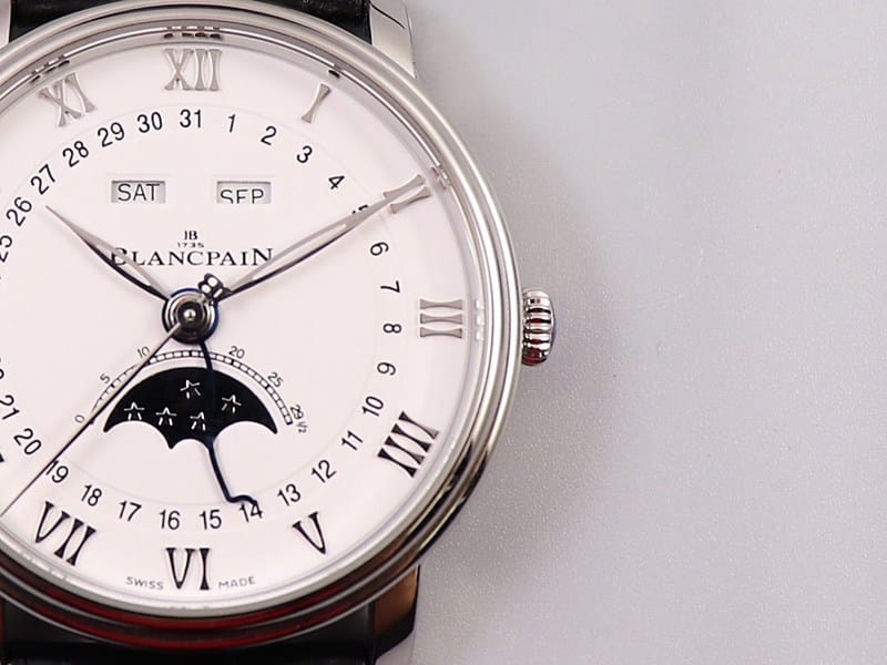 OM FactoryBlancpainreplica watchvilleret classic 6654 new V3 upgraded version 0.6mm thinner than V2detail shots