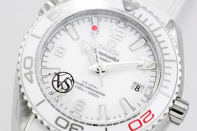 watch Omega ladies Seamaster series Ocean Universe 600m ceramic bezel39.5 diameter automatic movement watch front view