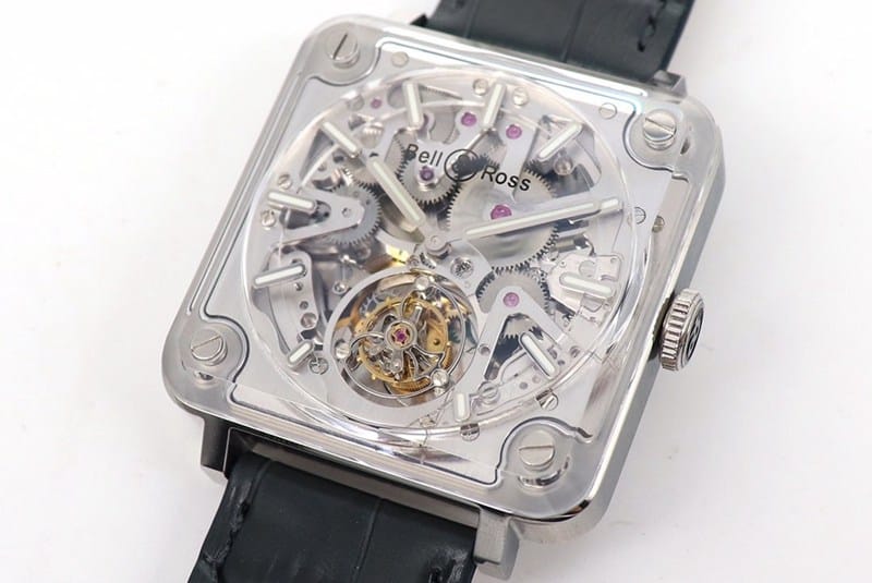 watch BBR Bell & Ross new BR-X2tourbillonv2 upgraded version full of technology front view