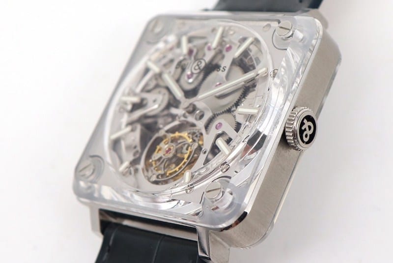 watch BBR Bell & Ross new BR-X2tourbillonv2 upgraded version full of technology side view