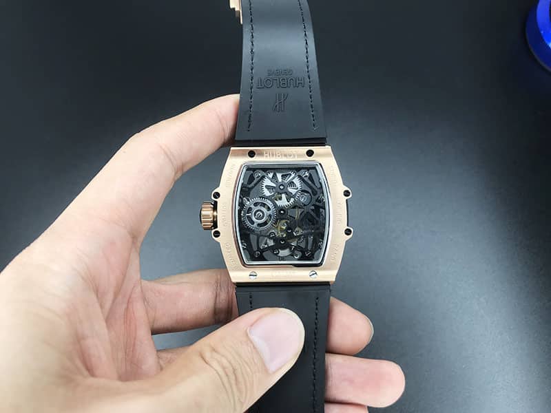watch JBHublotMASTERPIECE series 906 genuine tourbillon barrel type men's mechanical watch movement picture