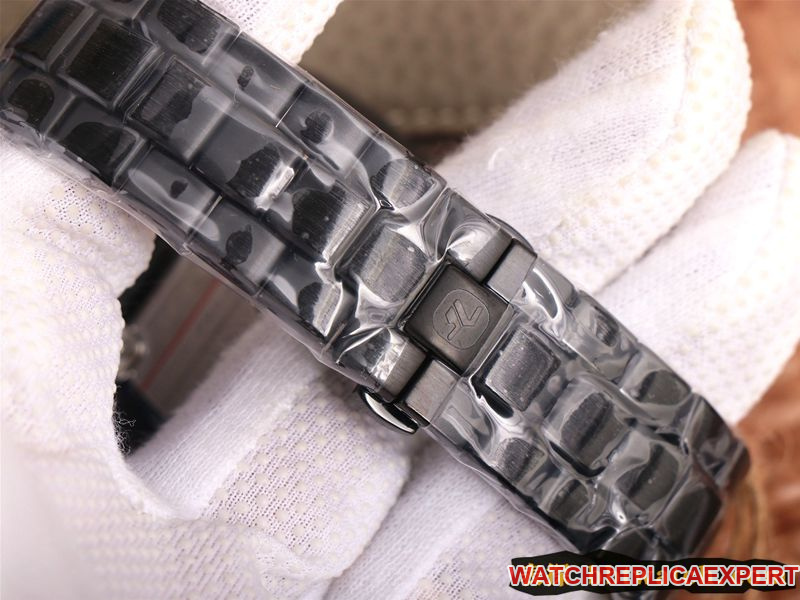 Seven day display five watch all black super cool hollow SEVENFRIDAY/automatic movement fashion men's watch Swiss steel bracelet large dialclasp picture