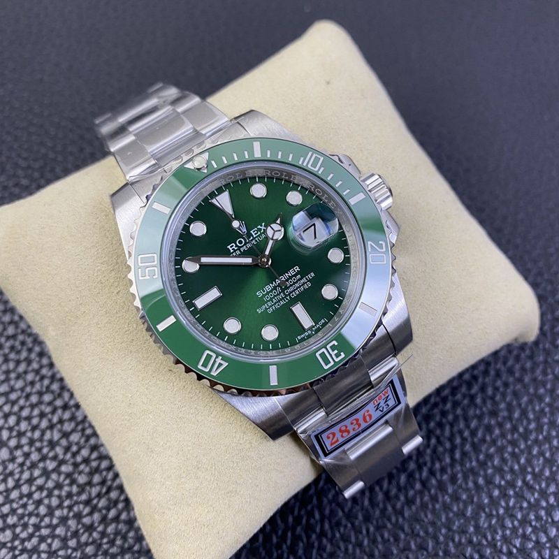 Rolex Starbucks Submariner V3 Edition watch front view