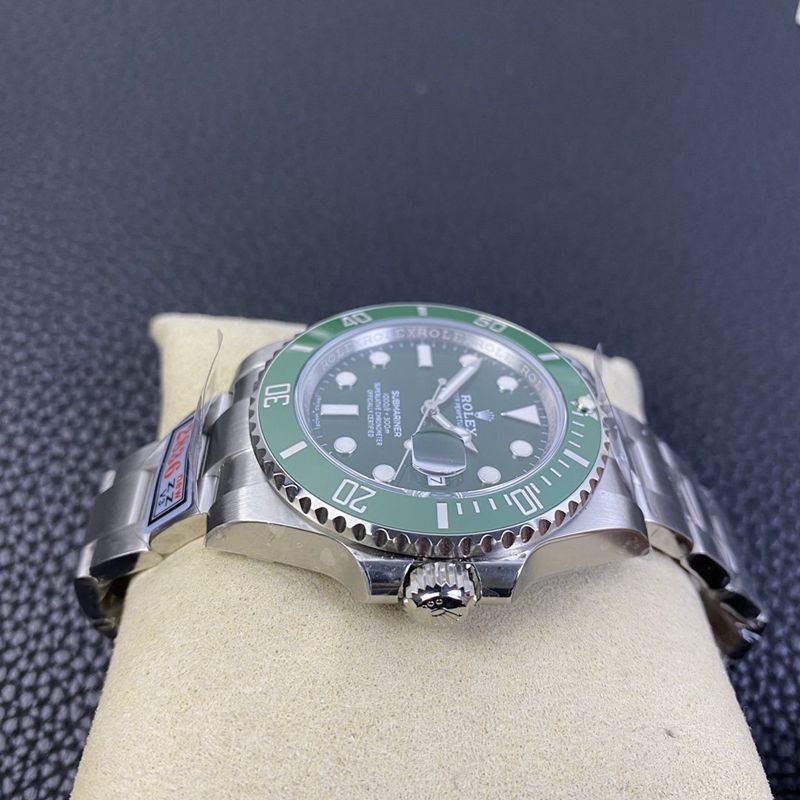 Rolex Starbucks Submariner V3 Edition watch side view