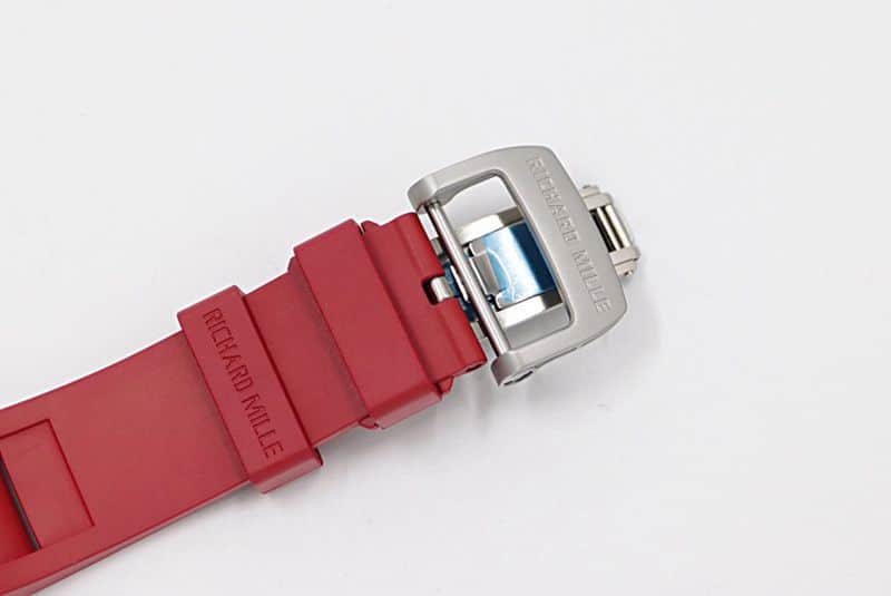 Richard Mille’s new RM-055 imported white ceramic “V2” upgraded watch clasp picture