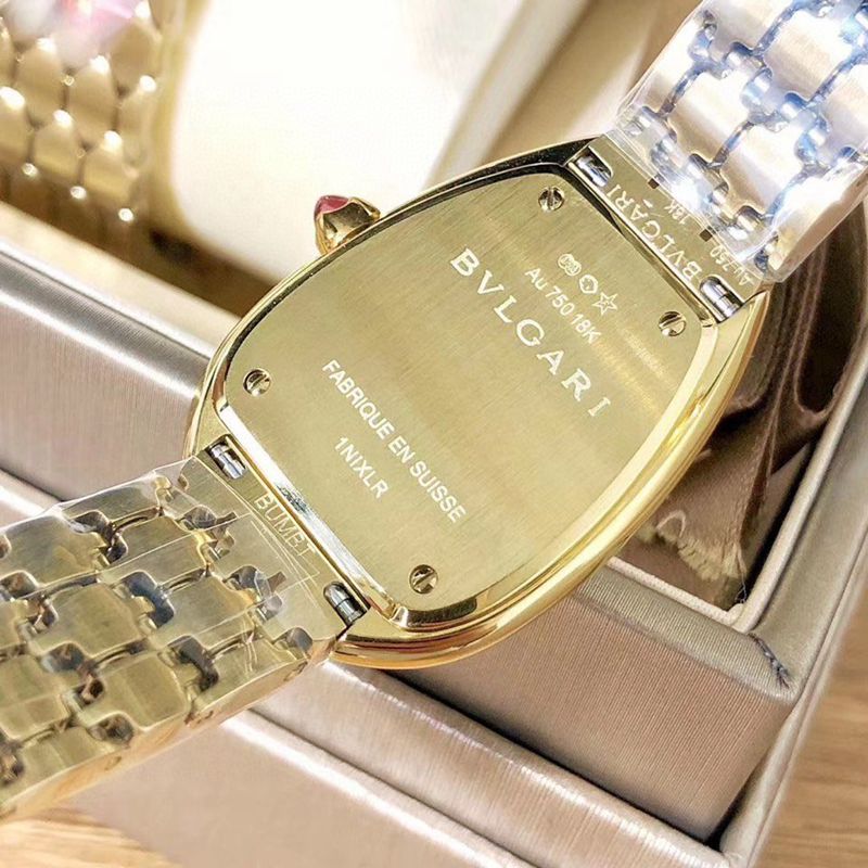 Bvlgarireplica watch ladies gilded snake shadow version highest version on the market original molded back cover picture