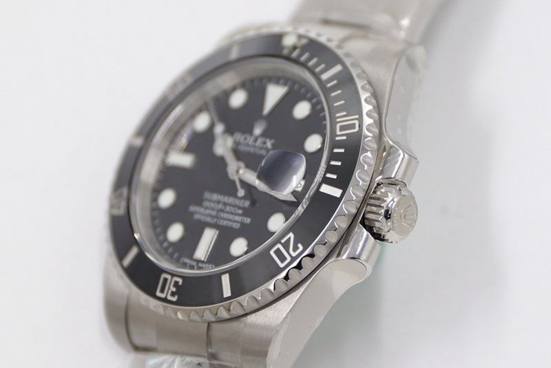 Rolexreplica watch AR super V4 version SUBBlack Submariner116610 series detail shots