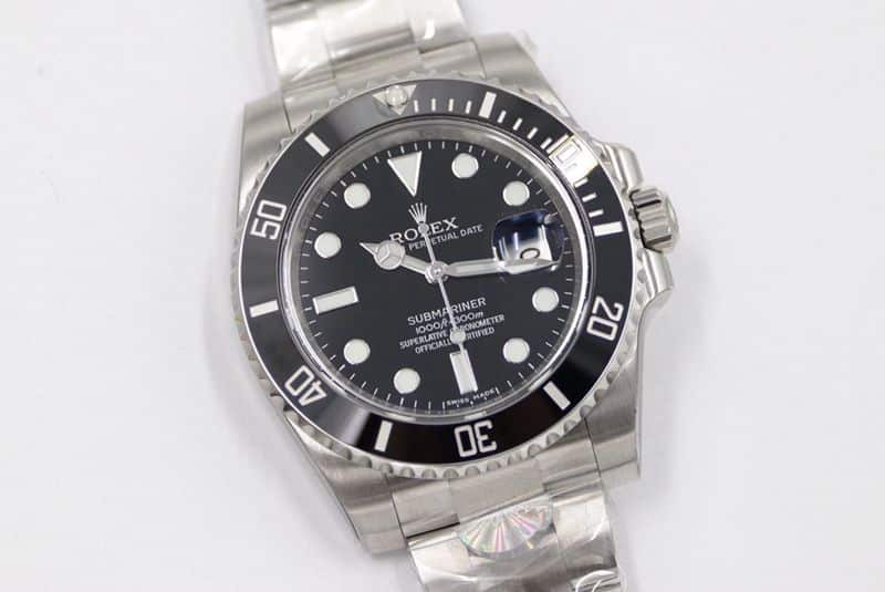 Rolexreplica watch AR super V4 version SUBBlack Submariner116610 series front view