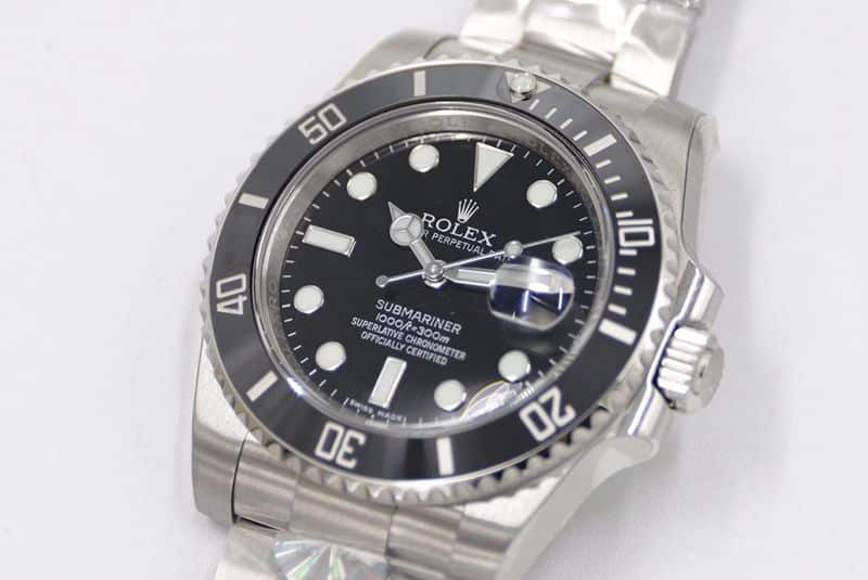 Rolexreplica watch AR super V4 version SUBBlack Submariner116610 series front view