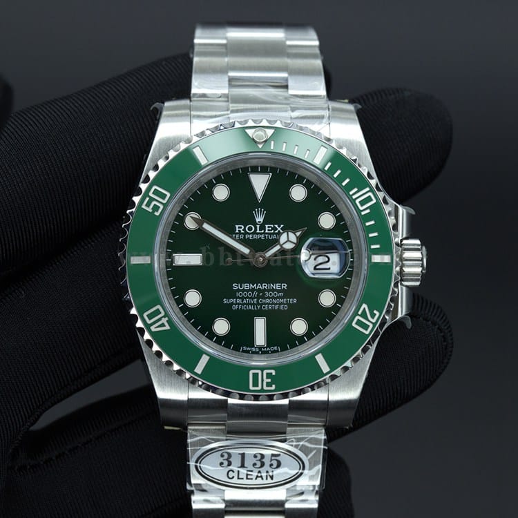 Differences and process evaluation between CLEANRolexC factory Starbucks Submariner3135 top-tier watch and Genuine