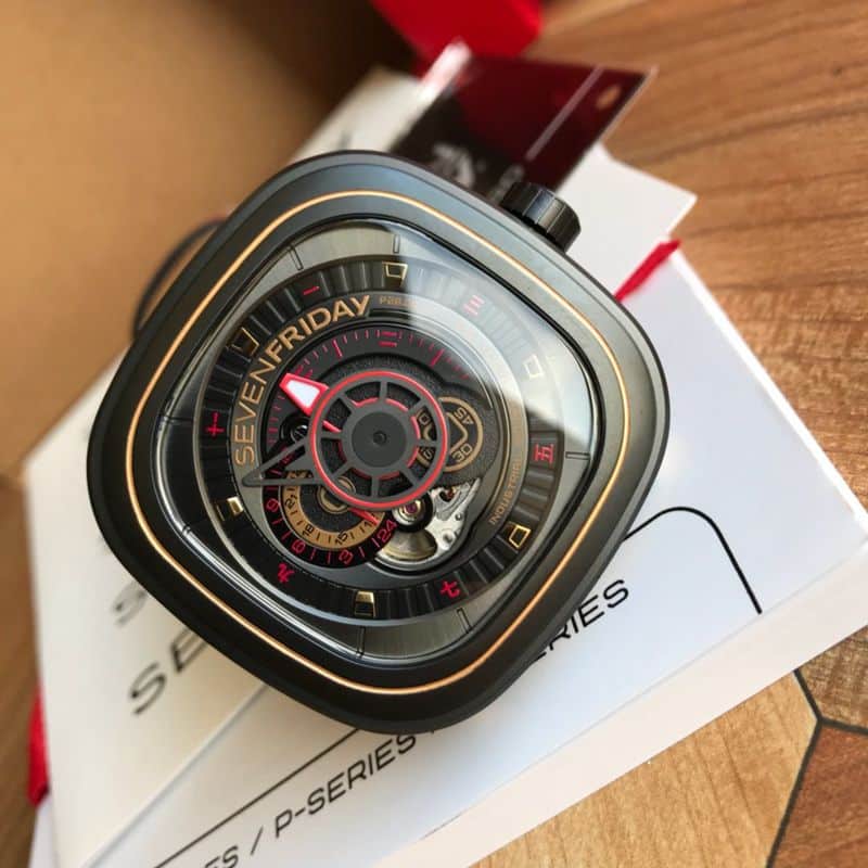 Seven day display five watch lucky money limited edition automatic movementmen's watch front view