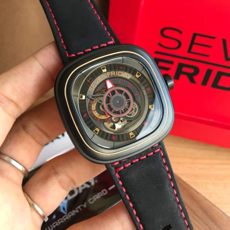 Seven day display five watch lucky money limited edition automatic movementmen's watch front view