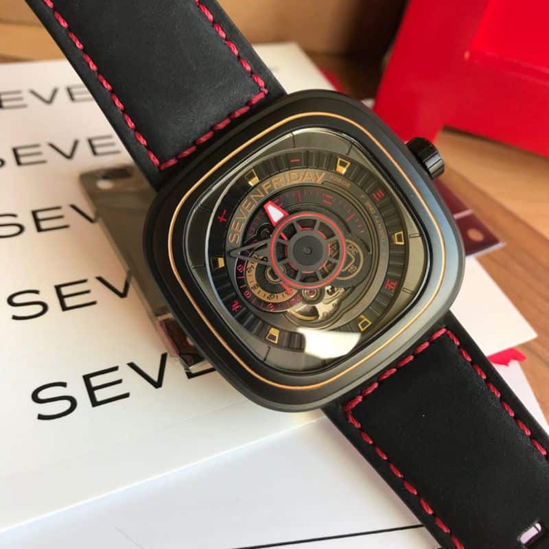 Seven day display five watch lucky money limited edition automatic movementmen's watch front view