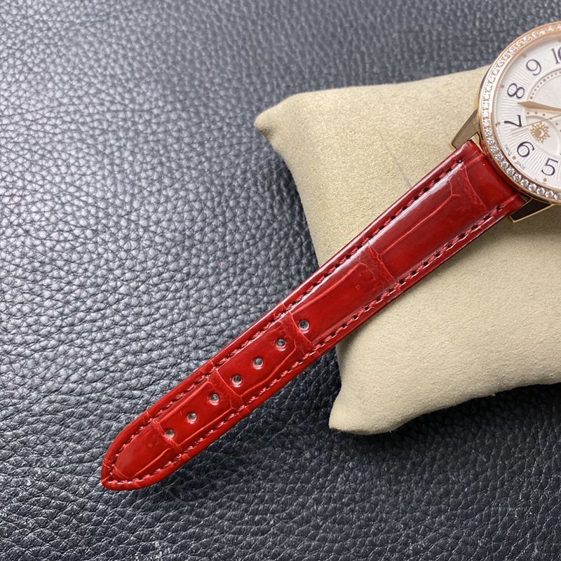 Jaeger-LeCoultrereplica watch dating series women's rose gold watch bracelet picture
