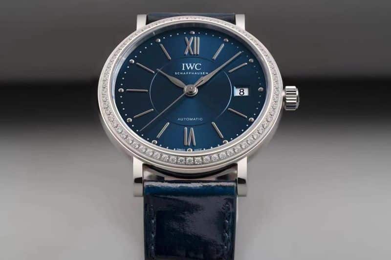 IWCreplica watch women's Portofino extremely elegant ladies' watch front view