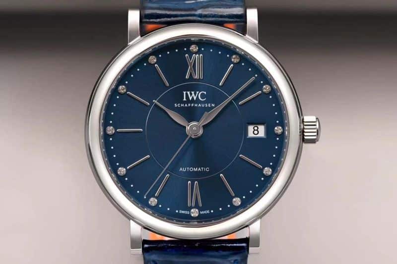 IWCreplica watch women's Portofino extremely elegant top-tierladies' watch front view