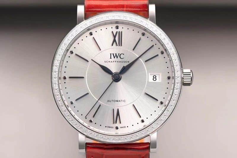IWC's masterpiece women's watch Portofino top-tierladies' watch front view