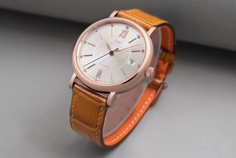 IWC women's watch Portofino top-tierladies' watch front view