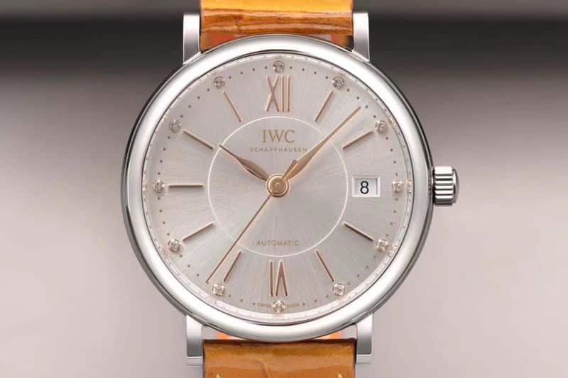 IWCsuper watch women's Portofino extremely elegant ladies' watch front view