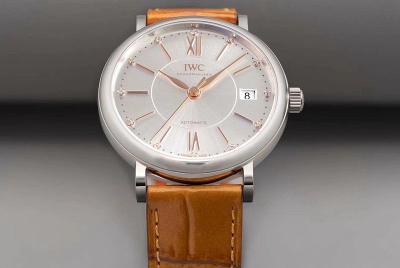IWCsuper watch women's Portofino extremely elegant ladies' watch front view