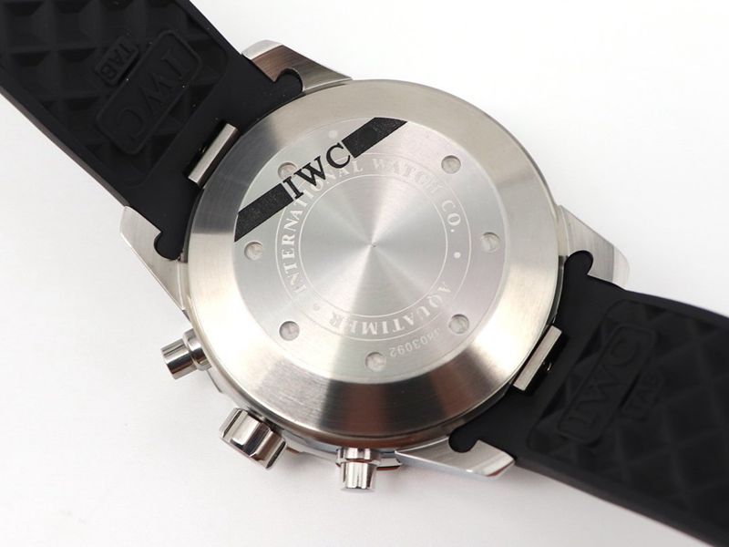 Wanguo collectible watches Marine Chronograph series watch back cover figure