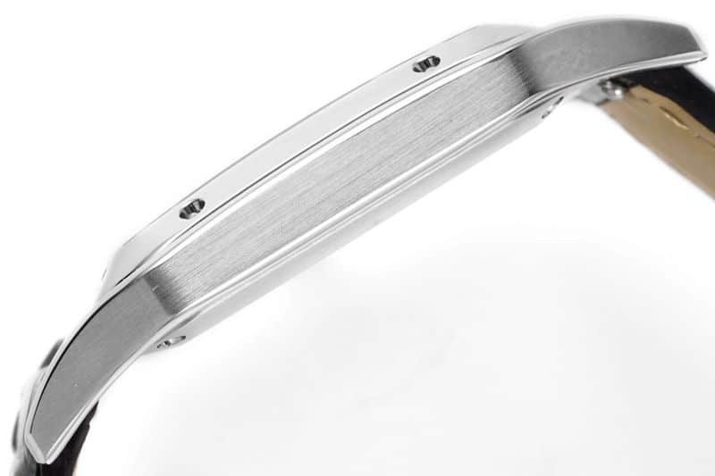 Cartier high-quality watch Cartier Santos SANTOS-DUMONT series WSSA0022 couple watch side view