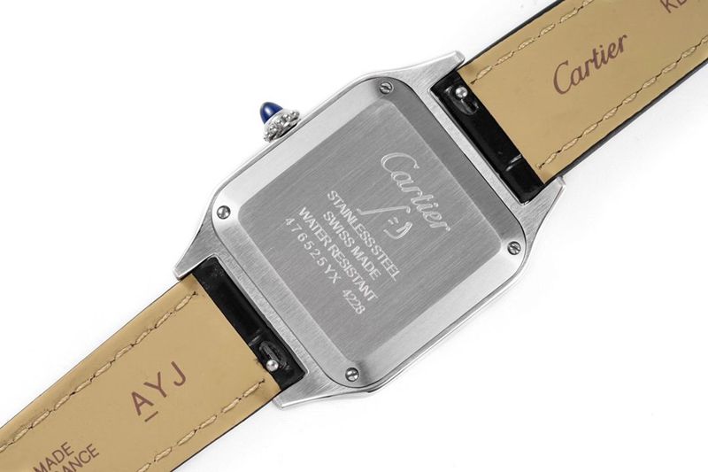 Cartier high-quality watch Cartier Santos SANTOS-DUMONT series WSSA0022 couple watch back cover picture