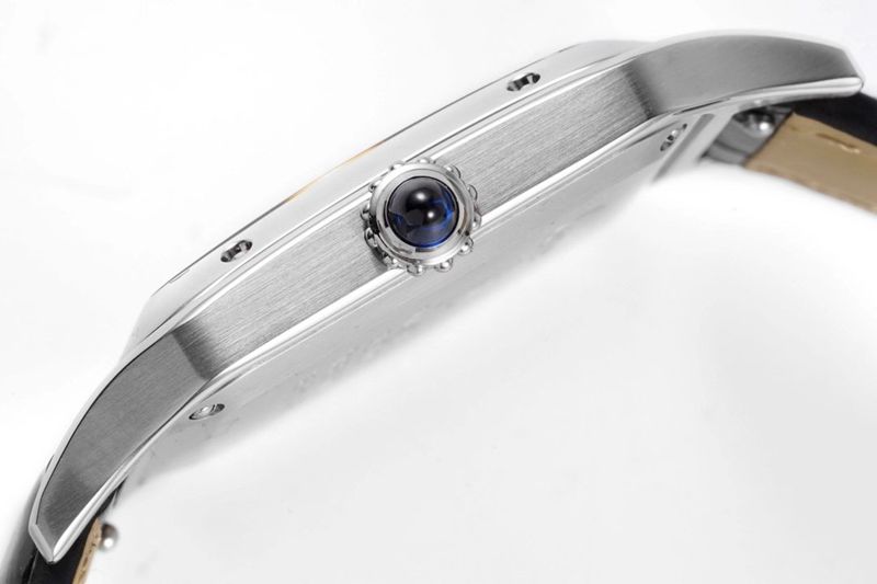 Cartier high-quality watch Cartier Santos SANTOS-DUMONT series WSSA0022 couple watch side view