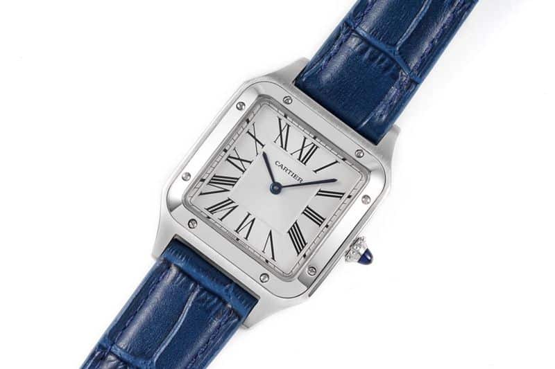 Cartier high-quality watch Cartier Santos SANTOS-DUMONT series WSSA0022 couple watch front view