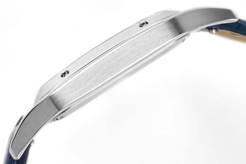 Cartier high-quality watch Cartier Santos SANTOS-DUMONT series WSSA0022 couple watch side view