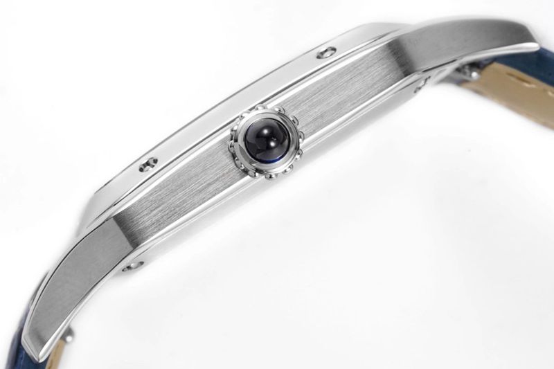 Cartier high-quality watch Cartier Santos SANTOS-DUMONT series WSSA0022 couple watch side view