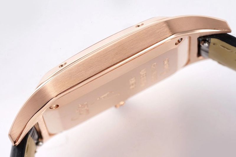 Cartier watch Cartier Santos SANTOS-DUMONT series WSSA0022 couple watch side view