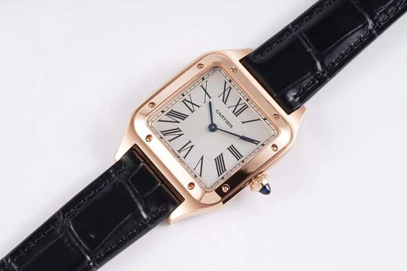 Cartier watch Cartier Santos SANTOS-DUMONT series WSSA0022 couple watch front view