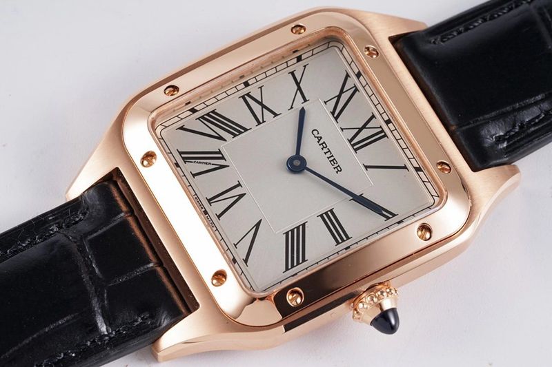 Cartier watch Cartier Santos SANTOS-DUMONT series WSSA0022 couple watch front view
