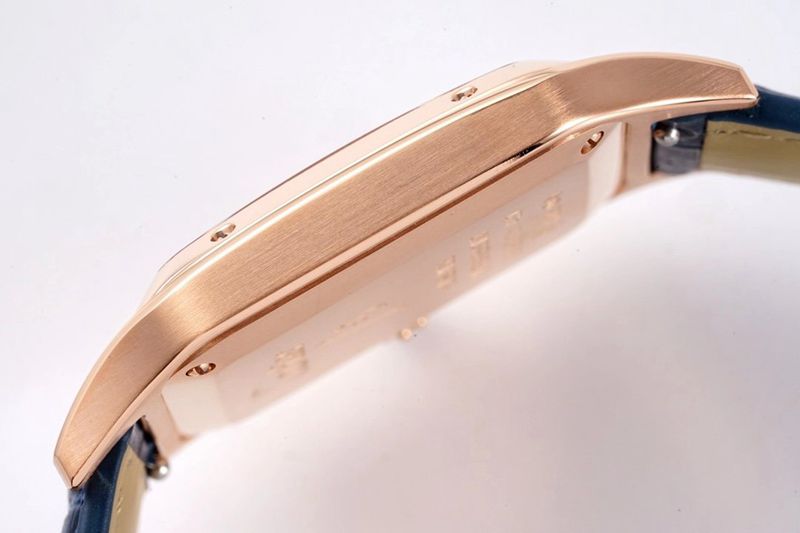 Cartier watch Cartier Santos SANTOS-DUMONT series WSSA0022 couple watch side view
