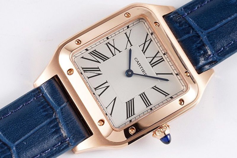 Cartier watch Cartier Santos SANTOS-DUMONT series WSSA0022 couple watch front view