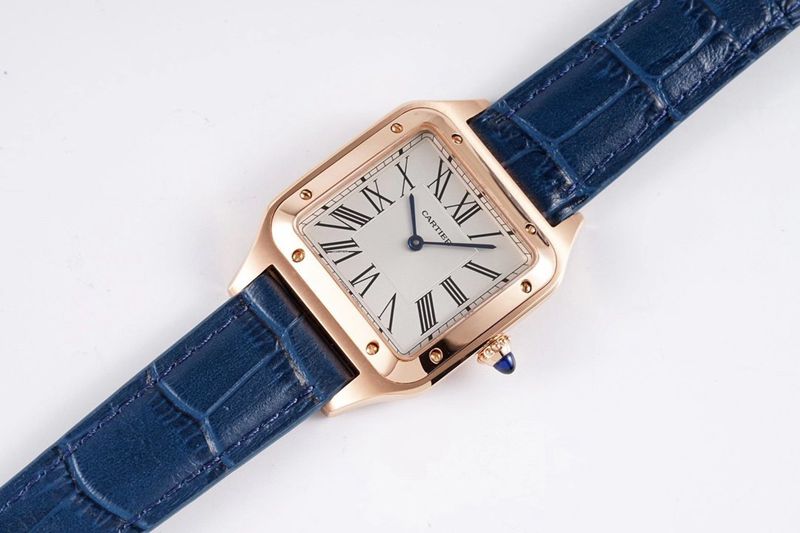 Cartier watch Cartier Santos SANTOS-DUMONT series WSSA0022 couple watch front view