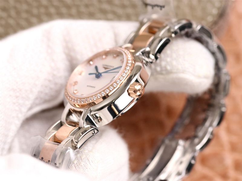 Longines collectible watches Longines Watch Heart Moon Collection Side View
