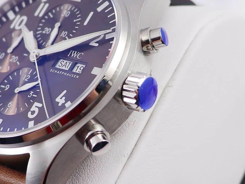 IWC high-quality watch IWC3777 pilot chronograph series watch detail shots