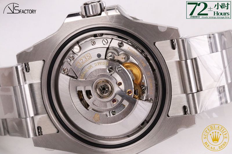 VS Factory2020 new Rolexreplica watch Starbucks Submariner41 diameter 72 hours power movement chart