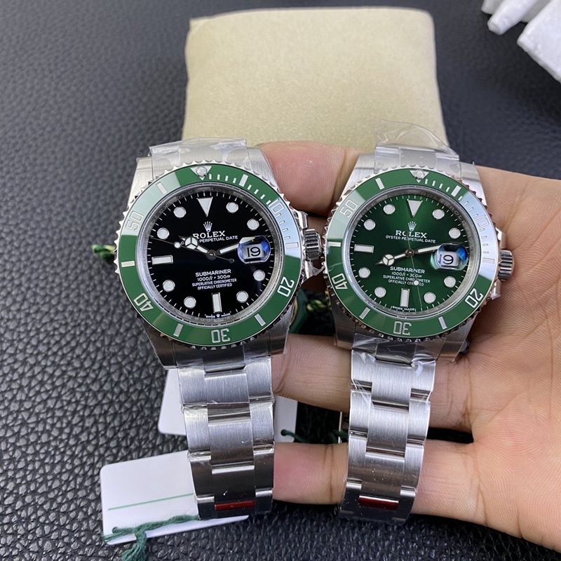 VS Factory2020 new Rolexreplica watch Starbucks Submariner41 diameter 72 hours power front view