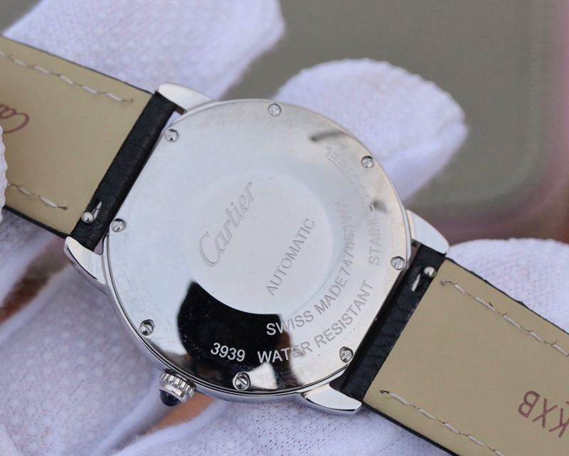 Cartier fine imitation watches London SOLO medium WSRN0021 watch back cover figure