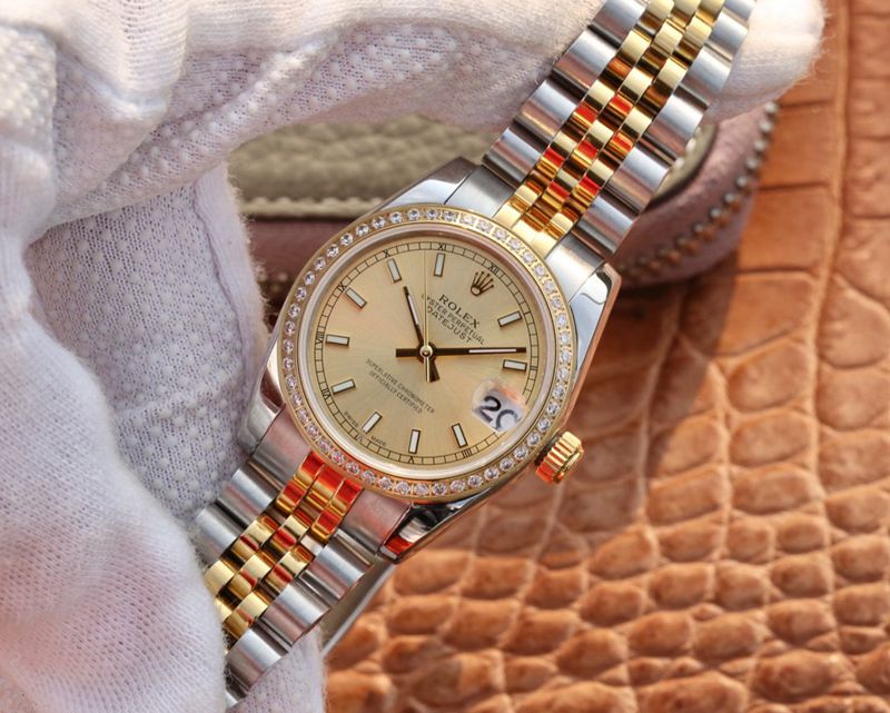 Rolexreplica watch Datejust women's series watch front view