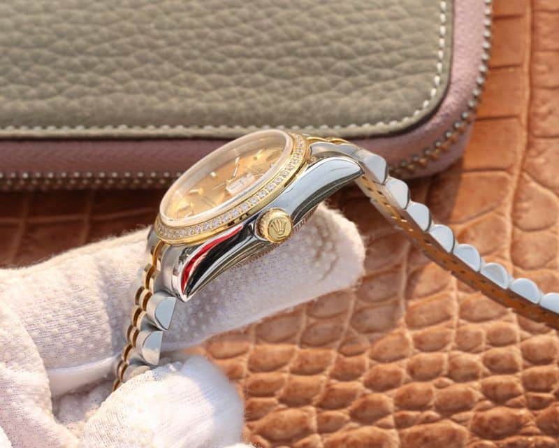 Rolexreplica watch Datejust women's series watch side view