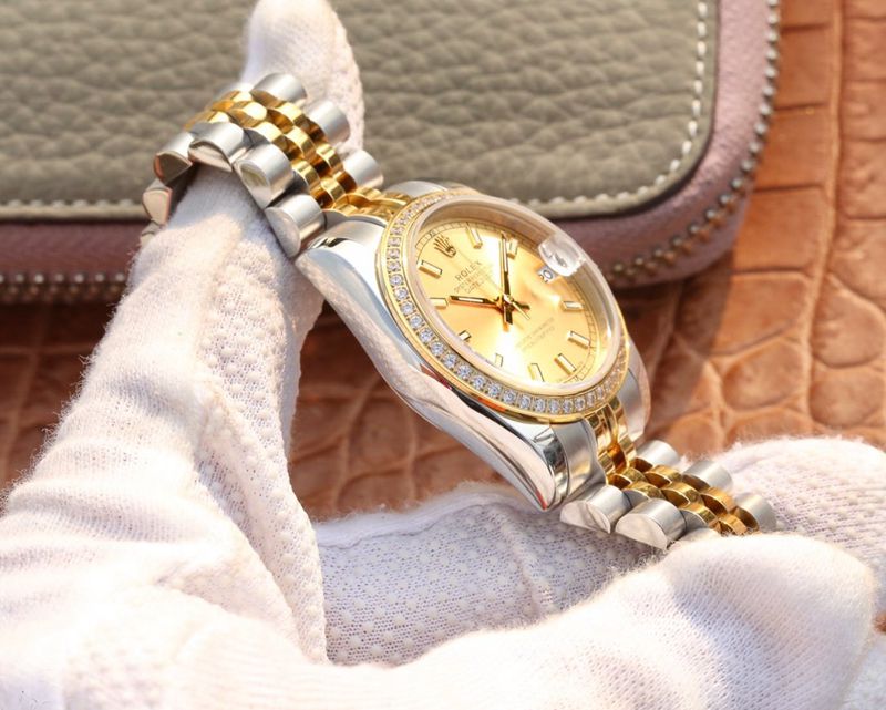 Rolexreplica watch Datejust women's series watch side view