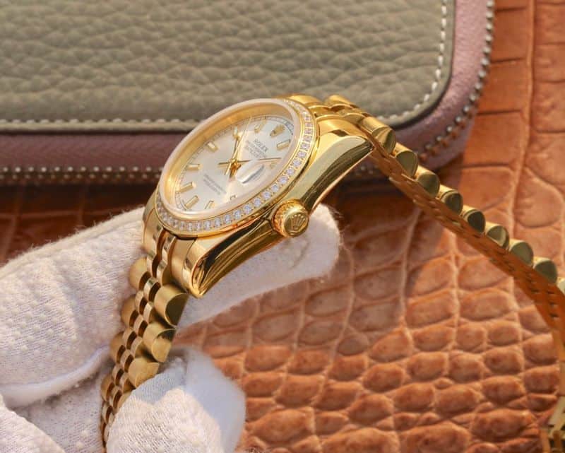 Rolexreplica watch Datejust series women's watch side view