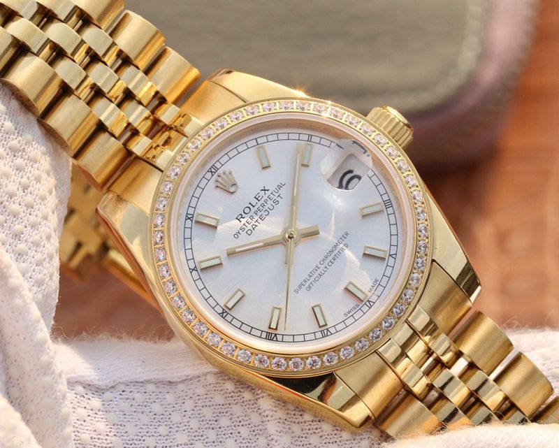 Rolexreplica watch Datejust series women's watch front view