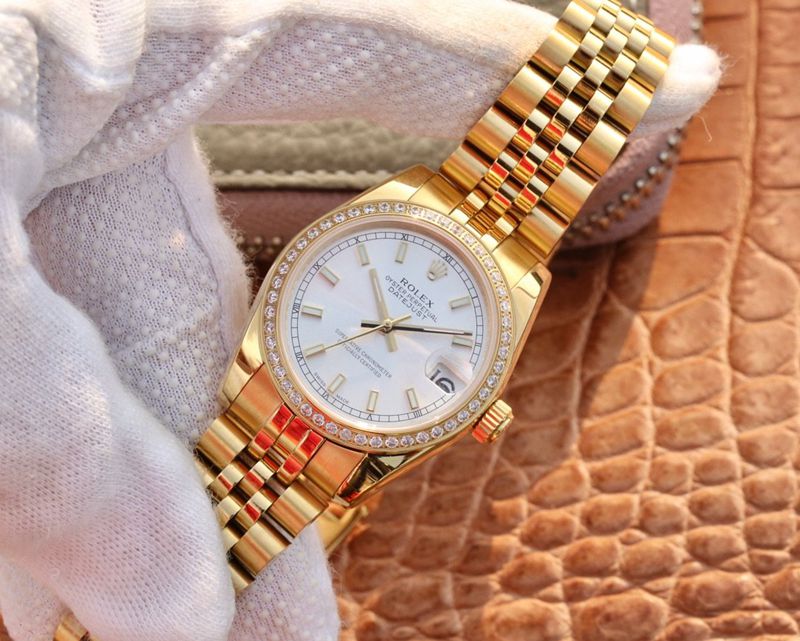 Rolexreplica watch Datejust series women's watch front view