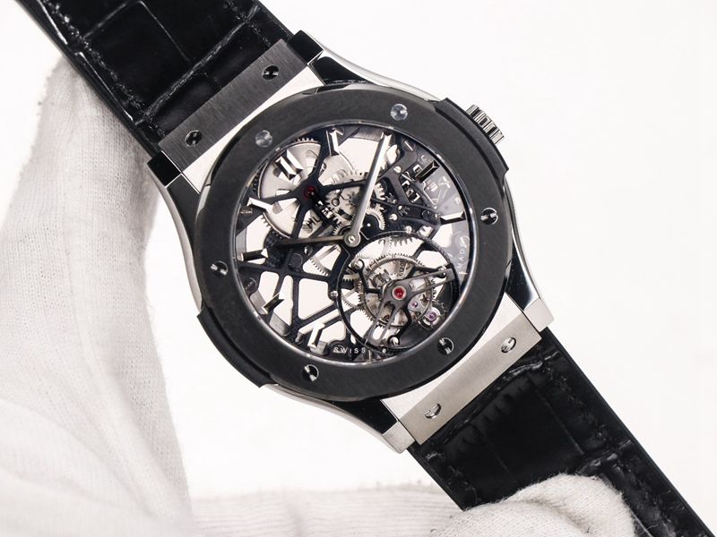 Hublotreplica watch (Hublot) classic fusion CLASSIC FUSION series tourbillon watch front view